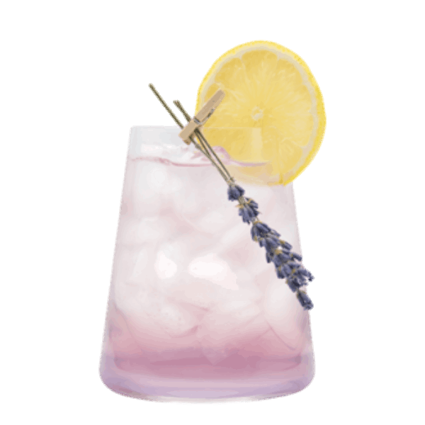 Skinny Lavender Lemon Spritz