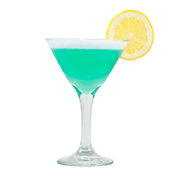 Mardi Gras Blue Margarita