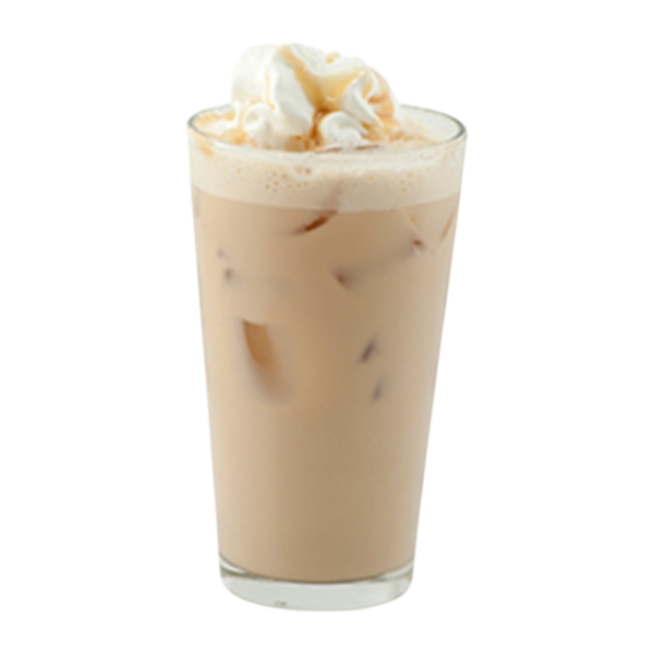 Latte glacé à la vanille et aux noix sans sucre
