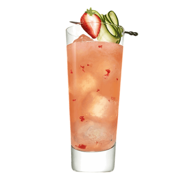 Lite Strawberry Cooler