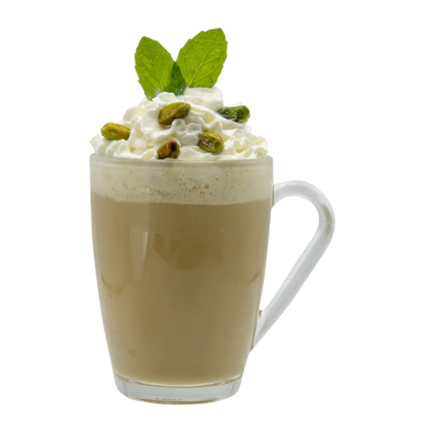 White Mint Pistachio Latte