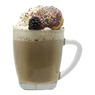 Blackberry Coffee Cake Latte