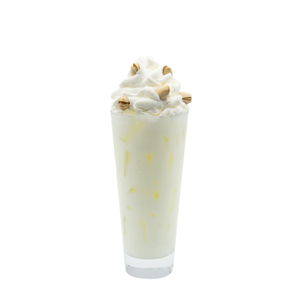 Soda à la crème épicé à la pistache