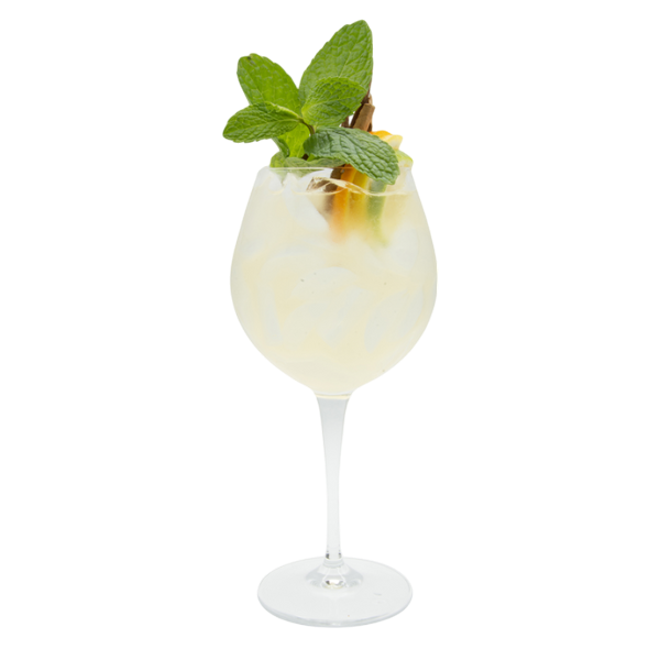 Sangria blanche au kombucha