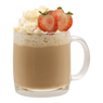 strawberry shortcake latte