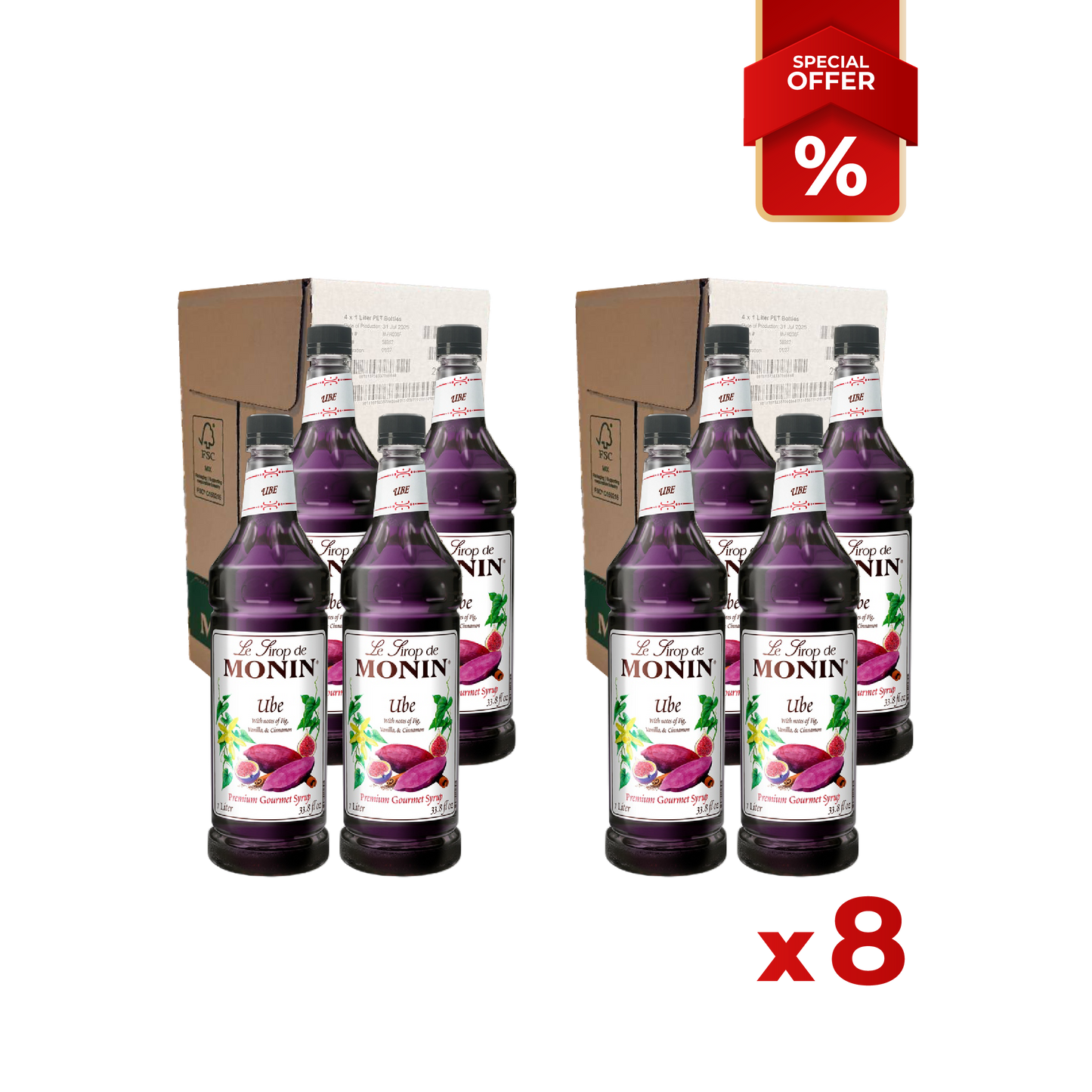 Ube Syrup MONIN, 1L