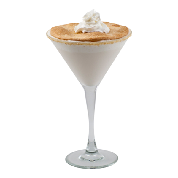Martini crémeux à la tarte à la citrouille
