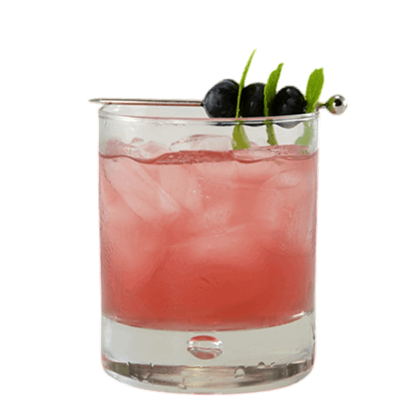 Blueberry Basil Gimlet