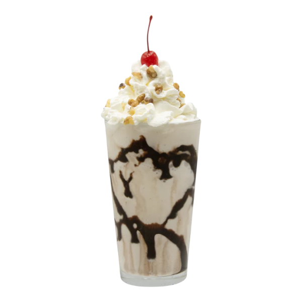 Milkshake à la banane split