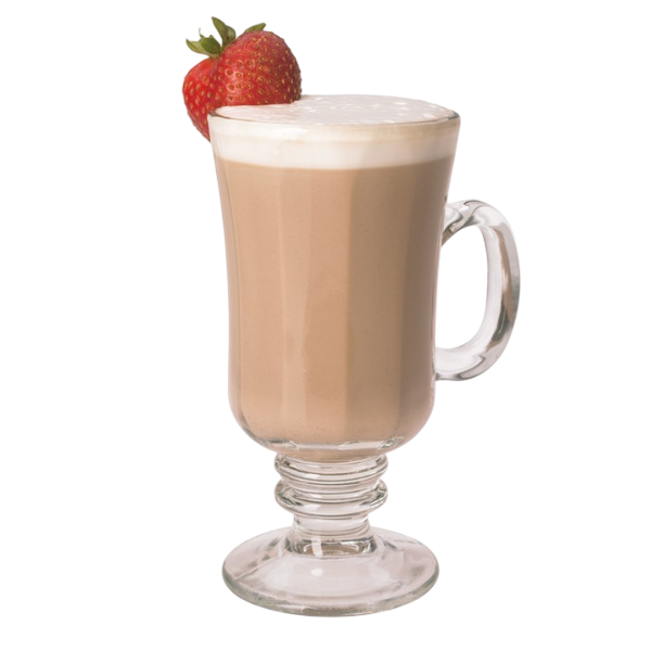 Moka blanc de la Saint-Valentin