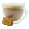 Latte au beurre de biscuits fumé