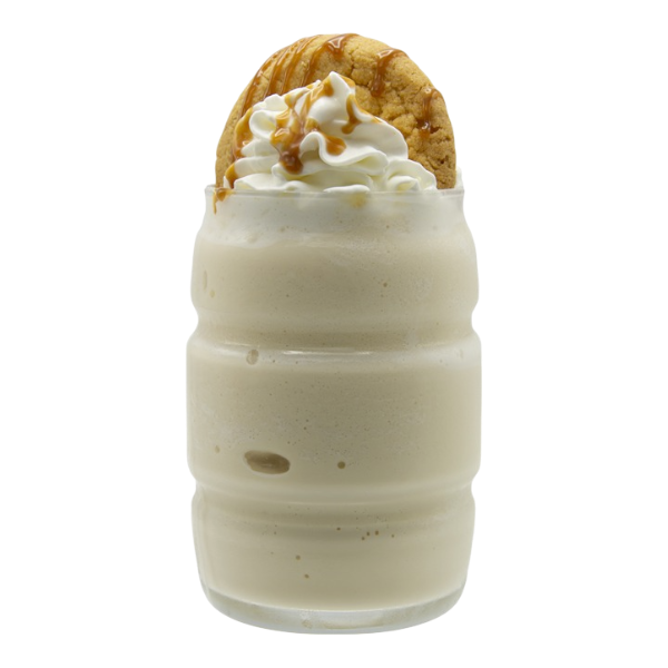 Sea Salt Caramel Cookie Milkshake