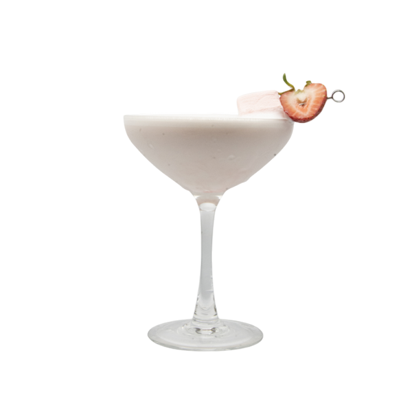 Martini à la guimauve rose