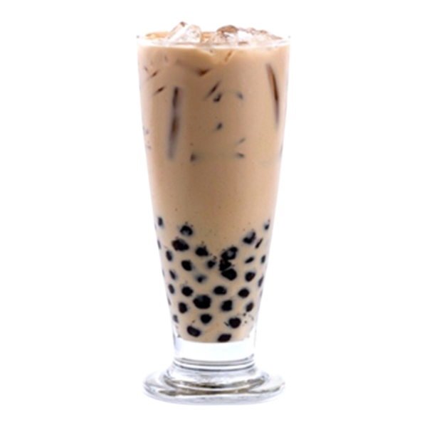 Thé au lait à la mangue