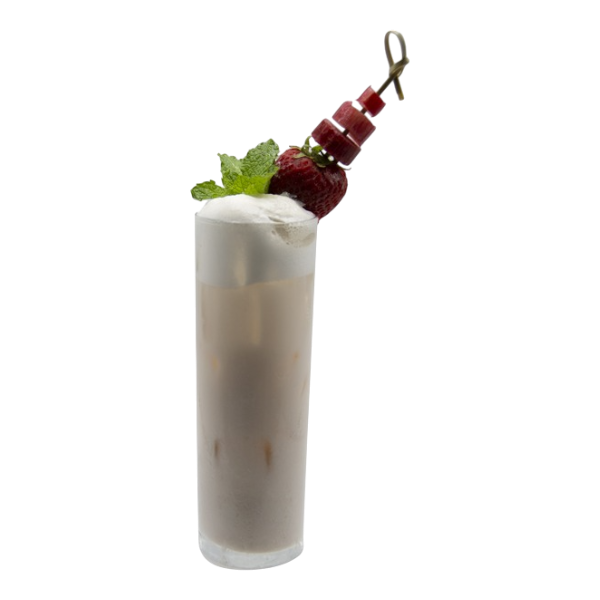 Strawberry Rhubarb Pie Fizz
