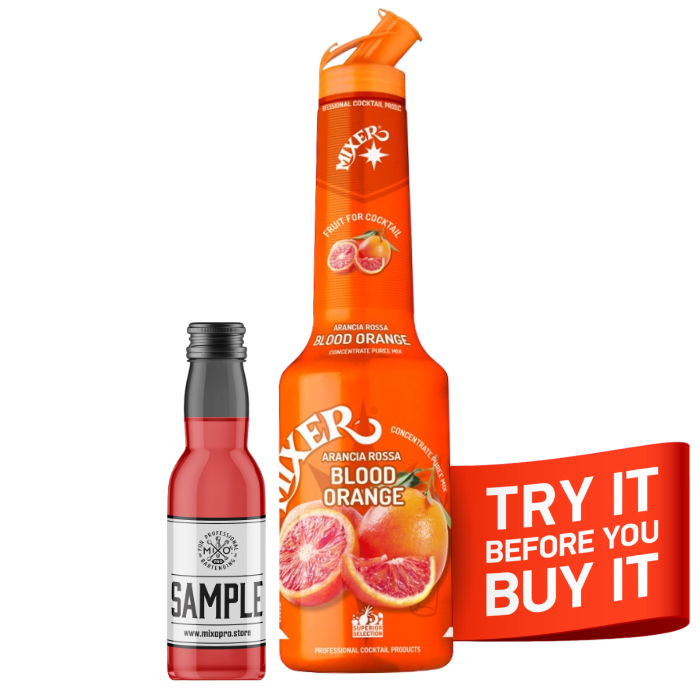Sirop de fruits à l'orange sanguine MIXER, 1 L