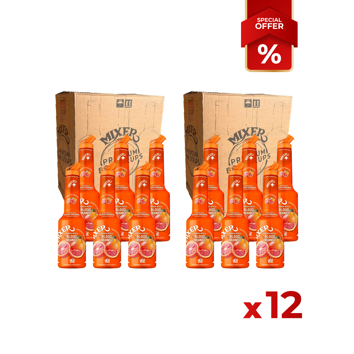 Blood Orange Fruit Syrup Puree MIXER B2B
