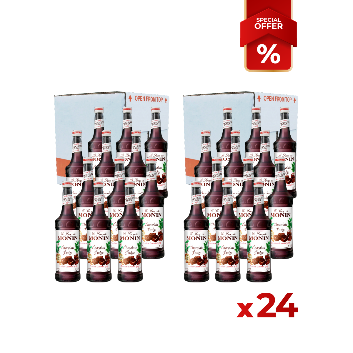 Chocolate Fudge Syrup MONIN, 0,75L