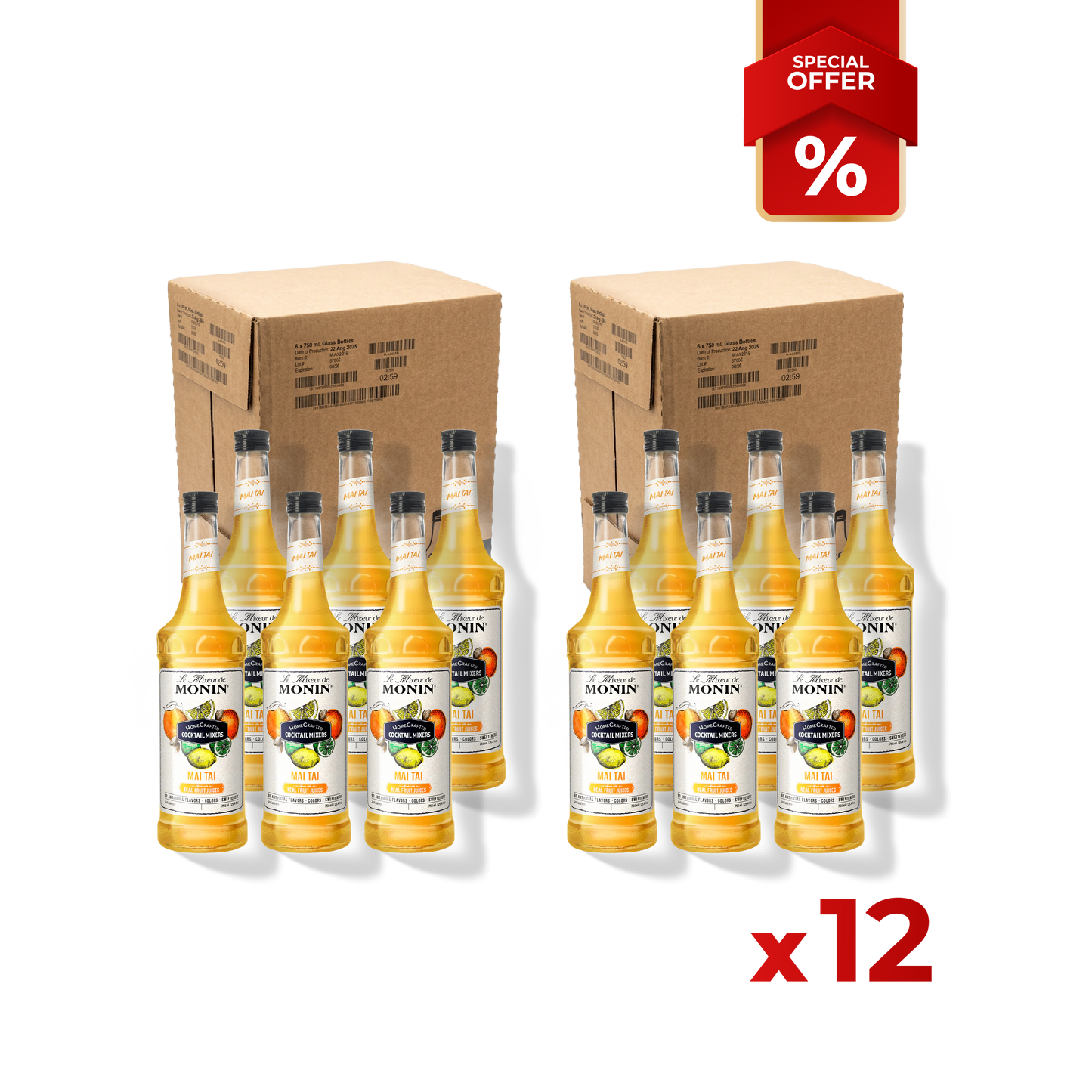 Mai Tai Mix MONIN, 0,75L