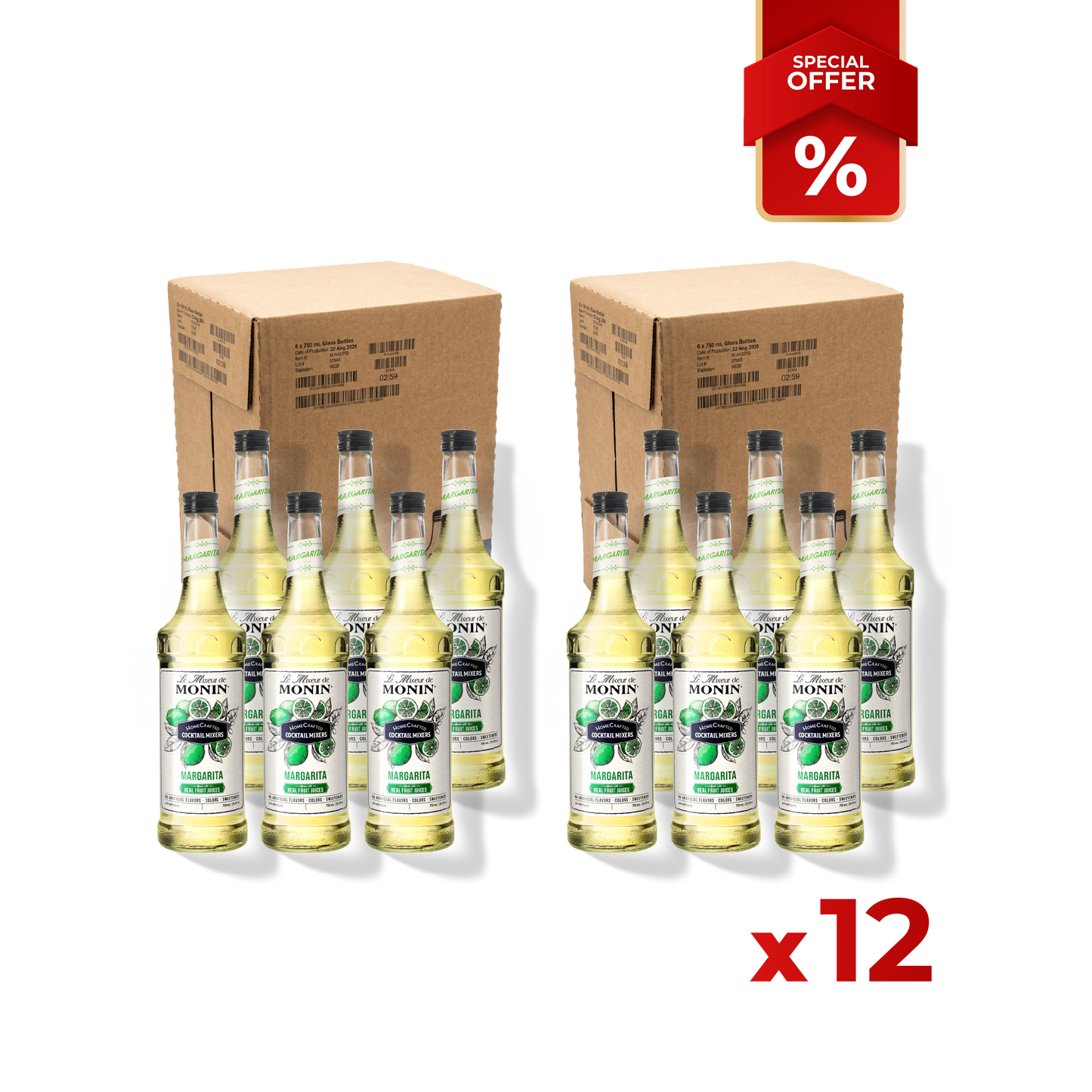 Margarita Mix MONIN, 0,75L