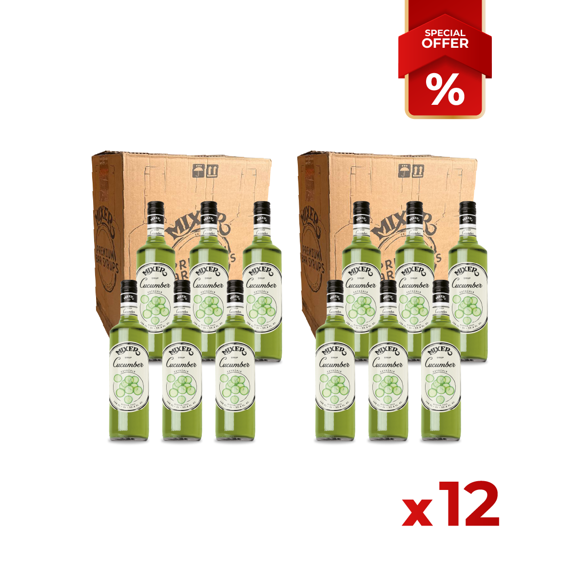 Cucumber Syrup MIXER, 1L