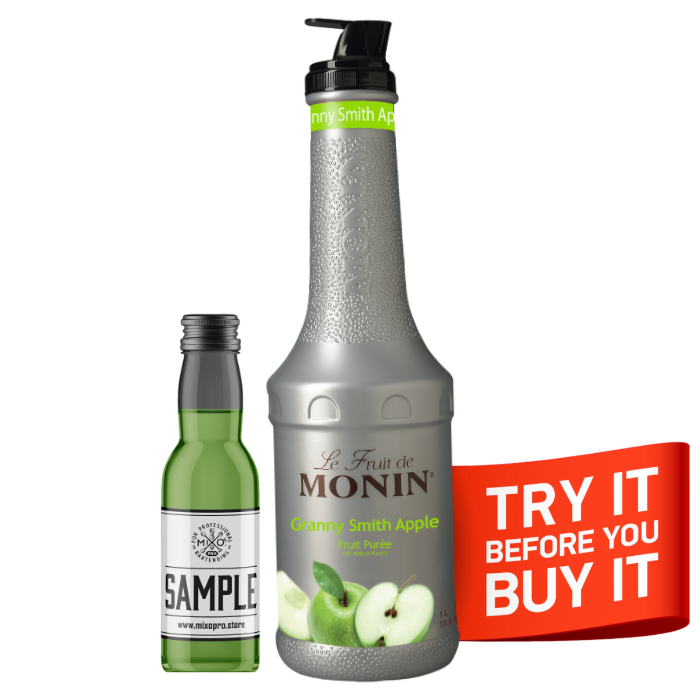 Granny Smith Apple Fruit Syrup Puree MONIN, 1L