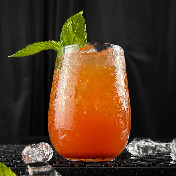Kit Cocktail prêt à Servir – 9 purées de fruits MIXER, menu et verres
