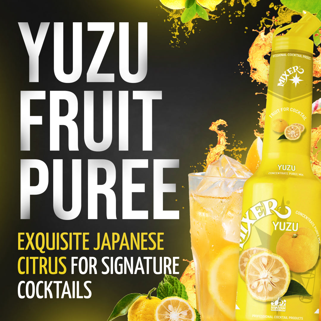 Yuzu Fruit Syrup Puree MIXER, 1L