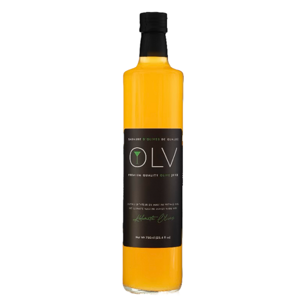 Jus d'olives en saumure exclusive OLV 750 ml