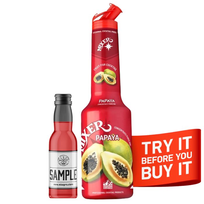 Papaya Fruit Syrup Puree MIXER, 1L