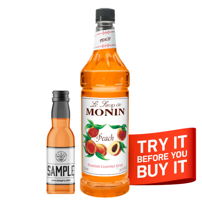 Sirop de Pêche MONIN 1L