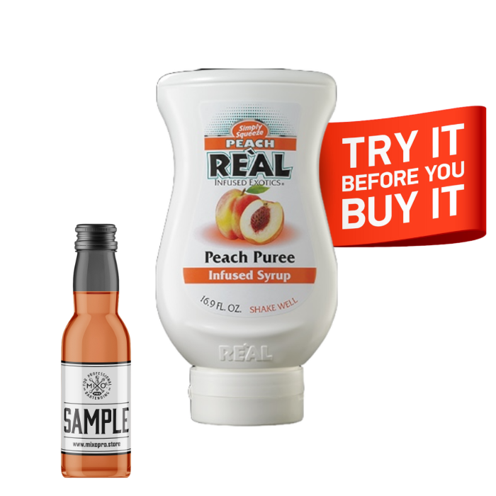 Pêche Sirop Puree REAL 500ml