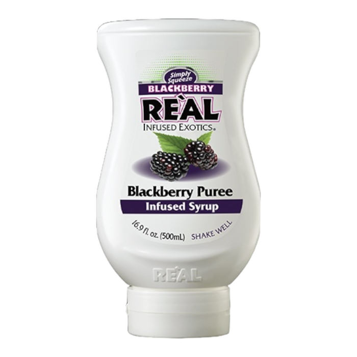 Photo of Blackberry Fruit syrup-puree REÁL, 500 ml