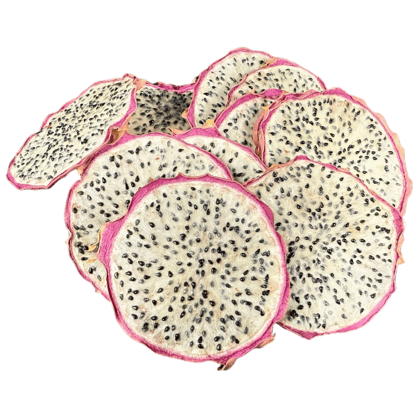 Dragon Fruit White Dry Half-rings