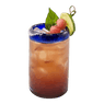 Margarita classique à la pastèque et au basilic