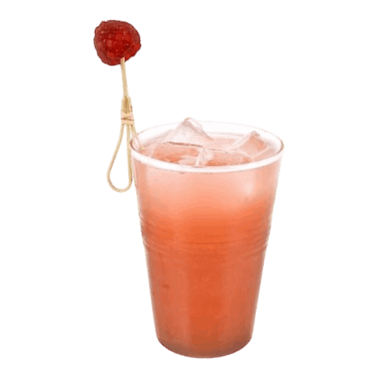 Raspberry soda