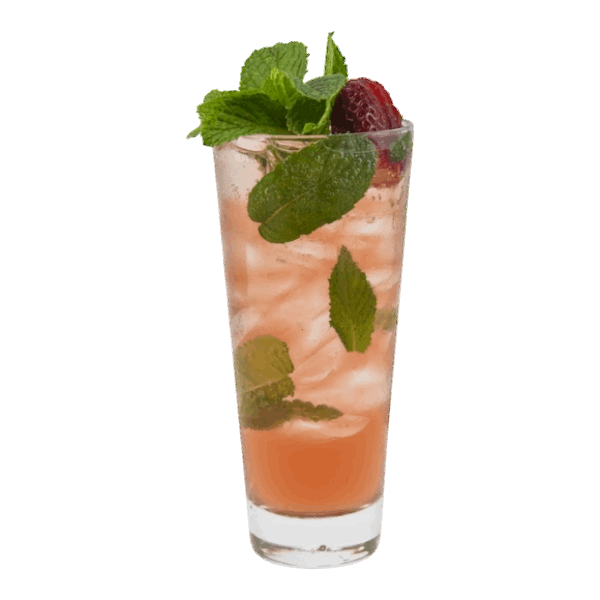 Strawberry Rosé Mojito