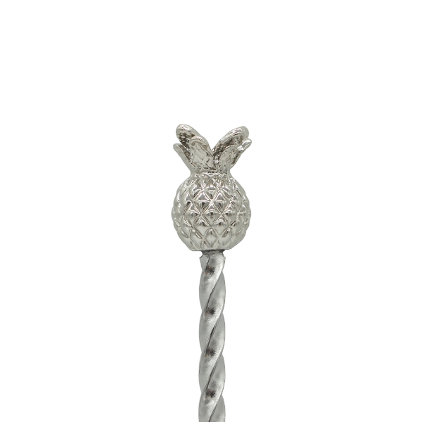 Cuillère à cocktail ananas 330 mm - Acier inoxydable