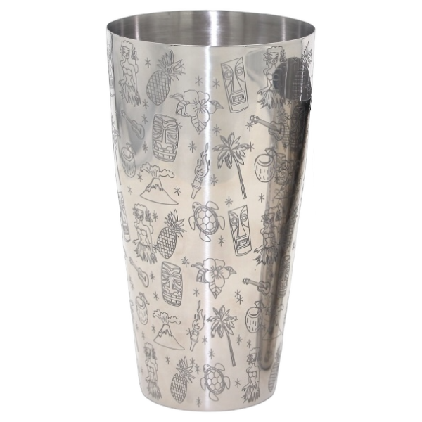 Shaker Boston 28 oz - Acier inoxydable à motifs