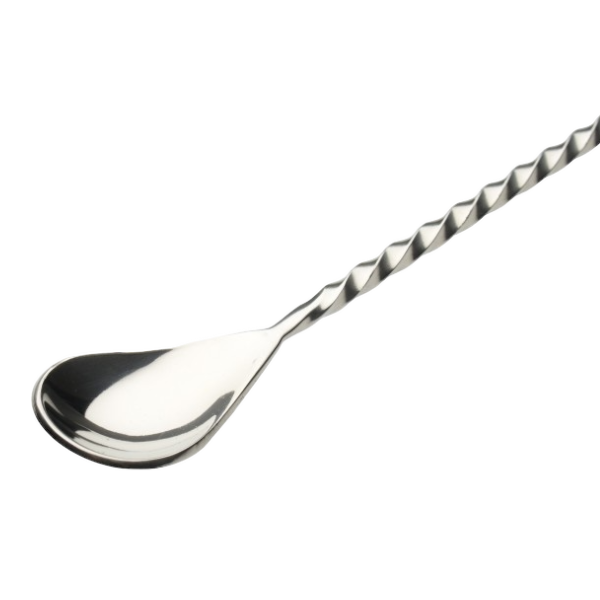 Cuillère à mélange tête de mort 330 mm - Acier inoxydable
