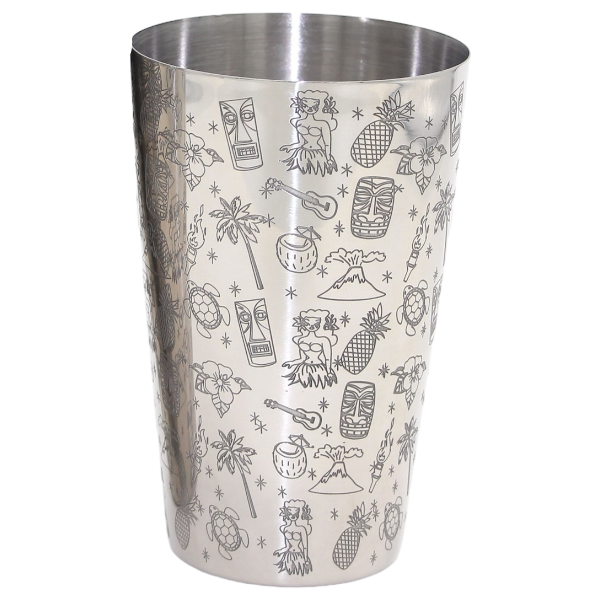 Shaker Boston 18 oz - Acier inoxydable à motifs