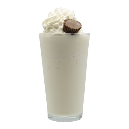 Milkshake au beurre de cacahuète et au chocolat blanc