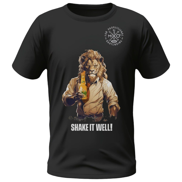 T-Shirt Short Lion Noir