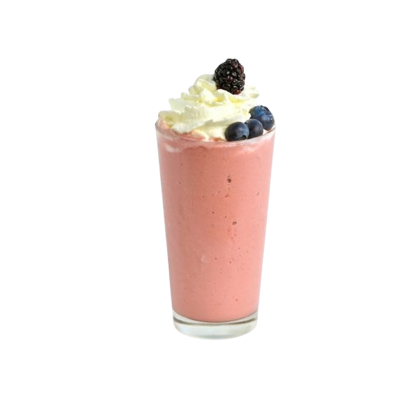Moka glacé aux baies sauvages