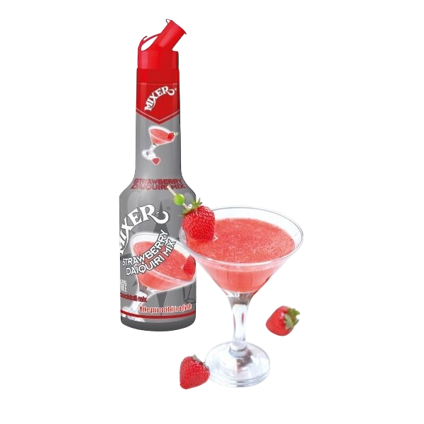 Cocktail facile au Daiquiri à la fraise