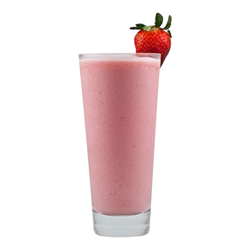 Smoothie au yaourt et à la fraise