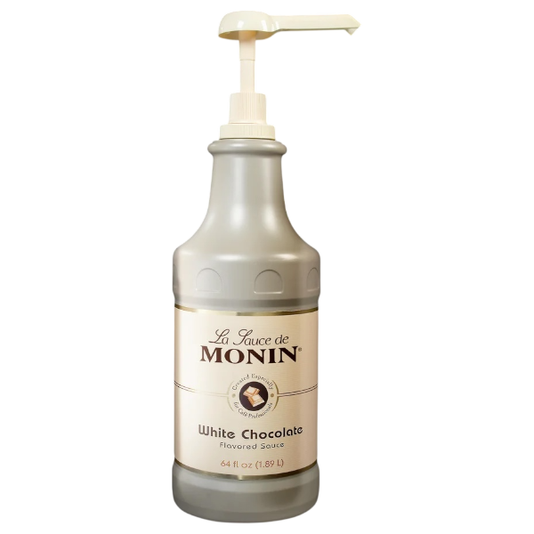 Chocolate White Sauce Topping MONIN, 64oz/1,89L