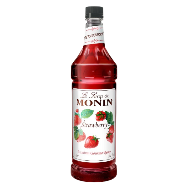 Strawberry Syrup MONIN, case of 4x1L