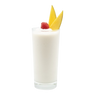 Smoothie framboise mangue amande