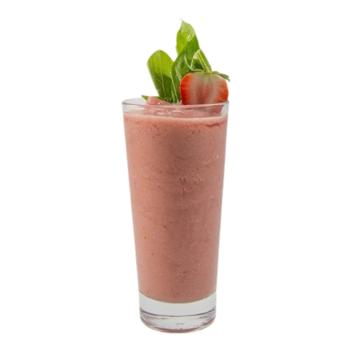 Smoothie fraise-basilic